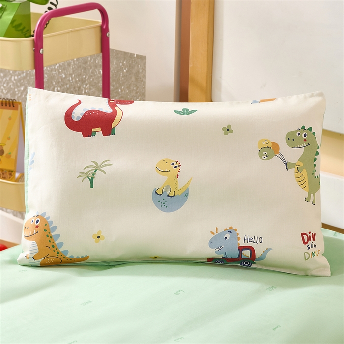 91家纺网 家纺一手货源 找家纺 嗨皮宝贝 2025新款全棉纯棉13372幼儿园三件套多件套 酷卡乐园-米