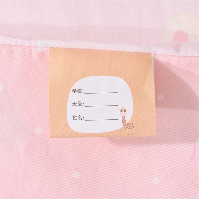 91家纺网 家纺一手货源 找家纺 嗨皮宝贝 2025新款全棉纯棉13372幼儿园三件套多件套 兔兔熊-粉