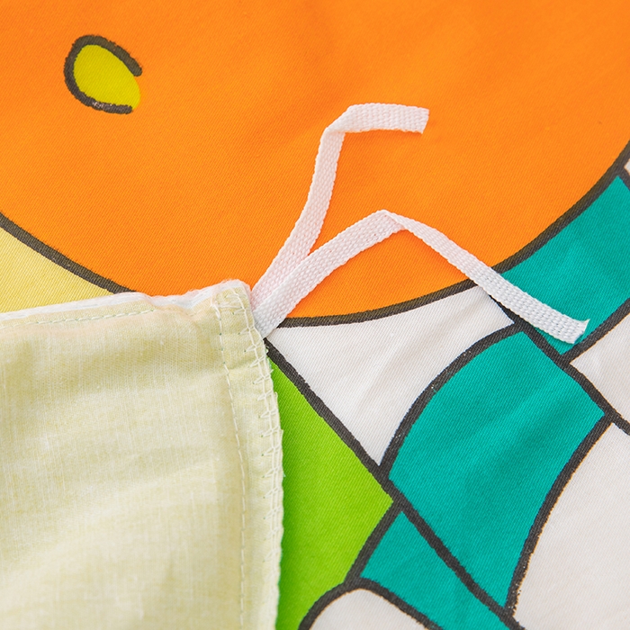 91家纺网 家纺一手货源 找家纺 嗨皮宝贝 2025新款全棉纯棉13372幼儿园三件套多件套 排排坐