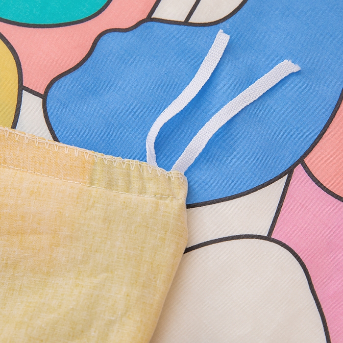 91家纺网 家纺一手货源 找家纺 嗨皮宝贝 2025新款全棉纯棉13372幼儿园三件套多件套 熊猫小希-粉