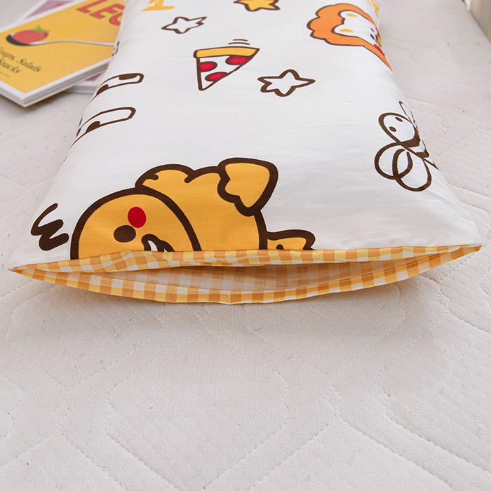 91家纺网 家纺一手货源 找家纺 嗨皮宝贝 2025新款全棉纯棉13372幼儿园三件套多件套 梦鹿