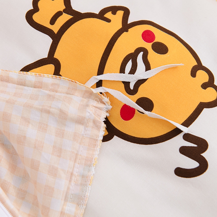 91家纺网 家纺一手货源 找家纺 嗨皮宝贝 2025新款全棉纯棉13372幼儿园三件套多件套 梦鹿