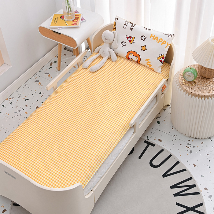 91家纺网 家纺一手货源 找家纺 嗨皮宝贝 2025新款全棉纯棉13372幼儿园三件套多件套 梦鹿