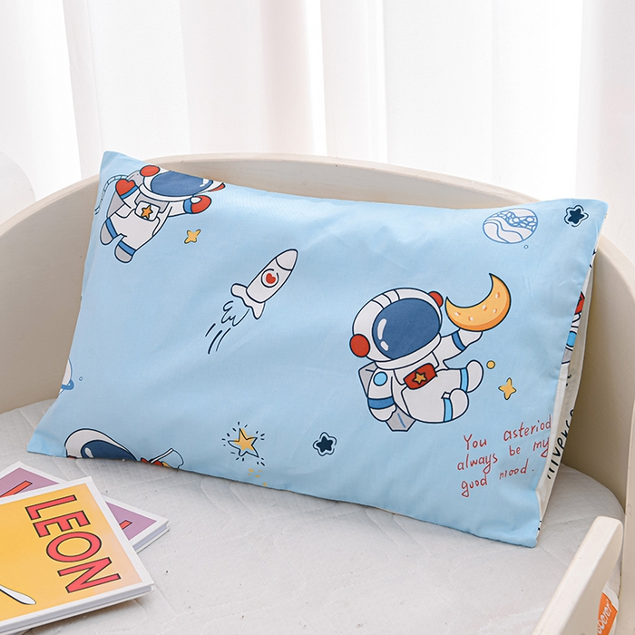 91家纺网 家纺一手货源 找家纺 嗨皮宝贝 2025新款全棉纯棉13372幼儿园三件套多件套 宇航漫步