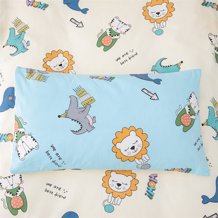 91家纺网 家纺一手货源 找家纺 嗨皮宝贝 2025新款全棉纯棉13372幼儿园三件套多件套 开心派对