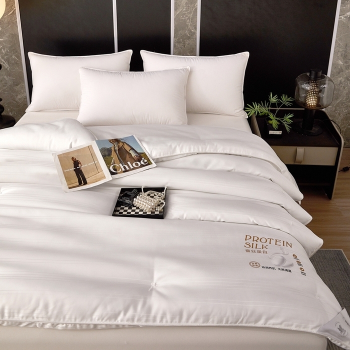 91家纺网 家纺一手货源 找家纺 （总）喜糯糯 2025新款长绒棉提花被子被芯