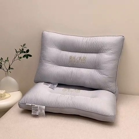 91家纺网 家纺一手货源 找家纺 （总）珍贝家纺 2025新款枕芯护颈枕头高端大红婚庆枕芯家用轻奢枕头