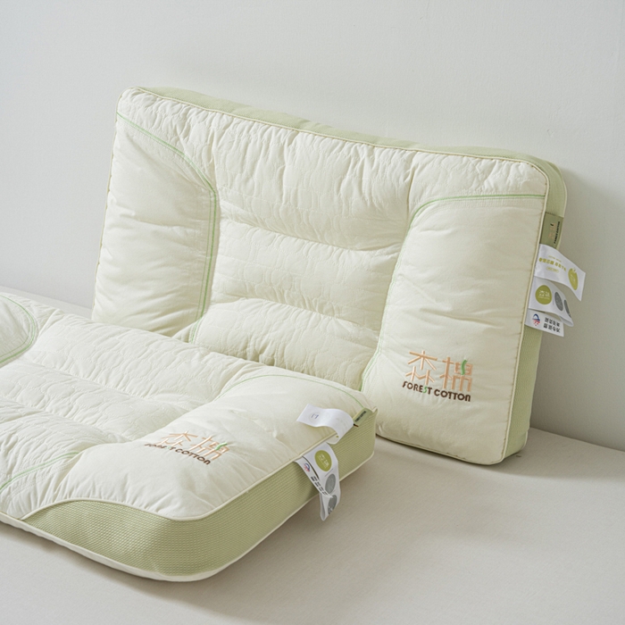 91家纺网 家纺一手货源 找家纺 （总）芯奇想 2025新款全棉分区护颈枕释压护颈枕森棉系0压单人枕芯枕头