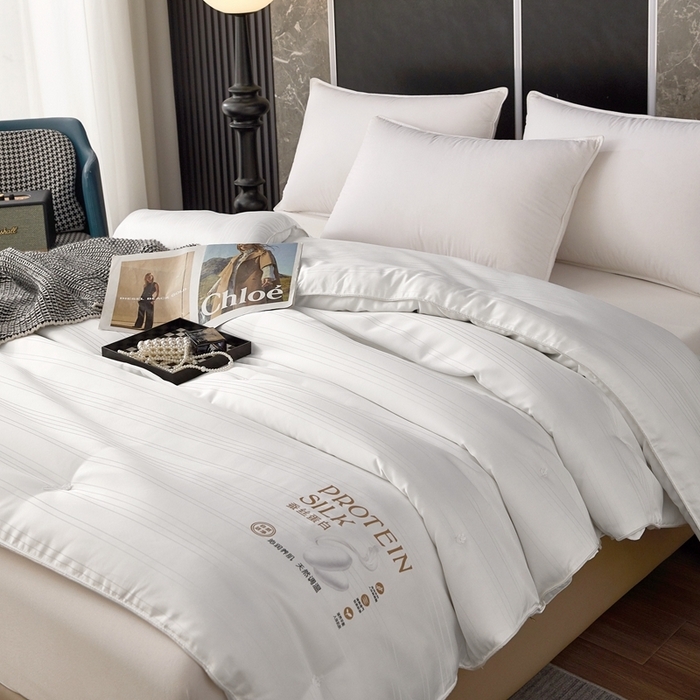 91家纺网 家纺一手货源 找家纺 （总）喜糯糯 2025新款长绒棉提花被子被芯