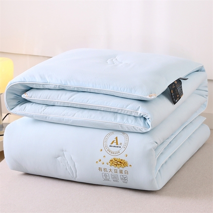 91家纺网 家纺一手货源 找家纺 （总）帕芬鸟家纺 2025新款小竺棉提花大豆被