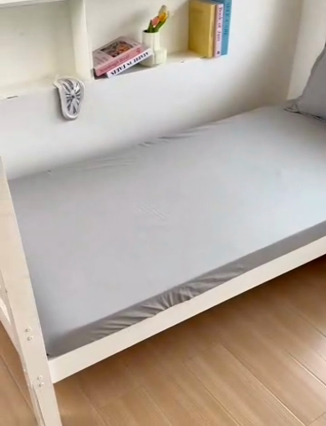 91家纺网 家纺一手货源 找家纺 （总）茗婷家纺 2025新款供跨境外贸高克重纯色磨毛床笠宾馆养老院床笠多规格