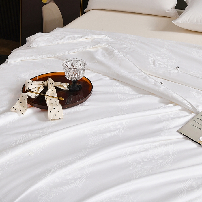 91家纺网 家纺一手货源 找家纺 （总）棠婷 2025新款60s全棉蚕丝子母被