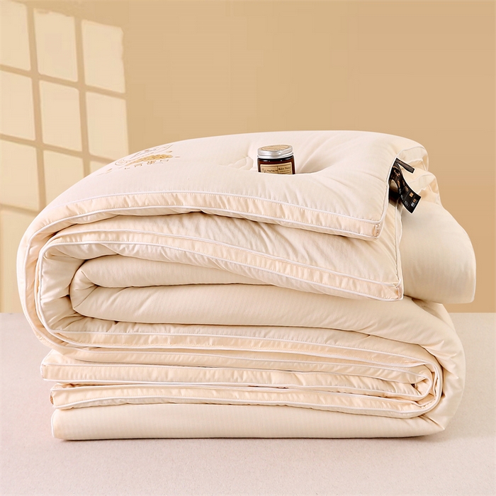 91家纺网 家纺一手货源 找家纺 （总）帕芬鸟家纺 2025新款小竺棉提花大豆被