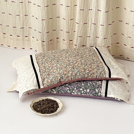 （总）亦帆枕芯 2025新款全荞麦壳枕芯巴赛罗那枕芯加全棉枕套可拆洗枕头