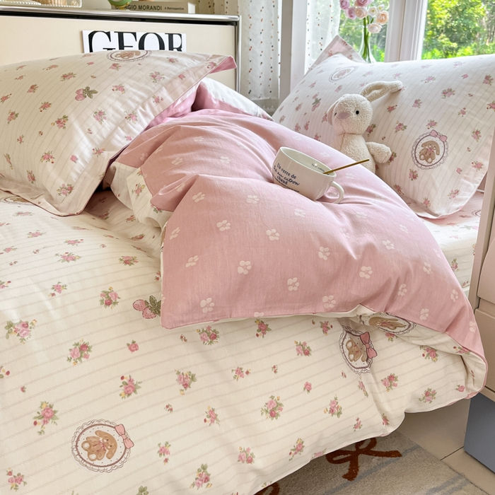 91家纺网 家纺一手货源 找家纺 莱通家纺 2025新款12868学生宿舍三件套 云朵相馆