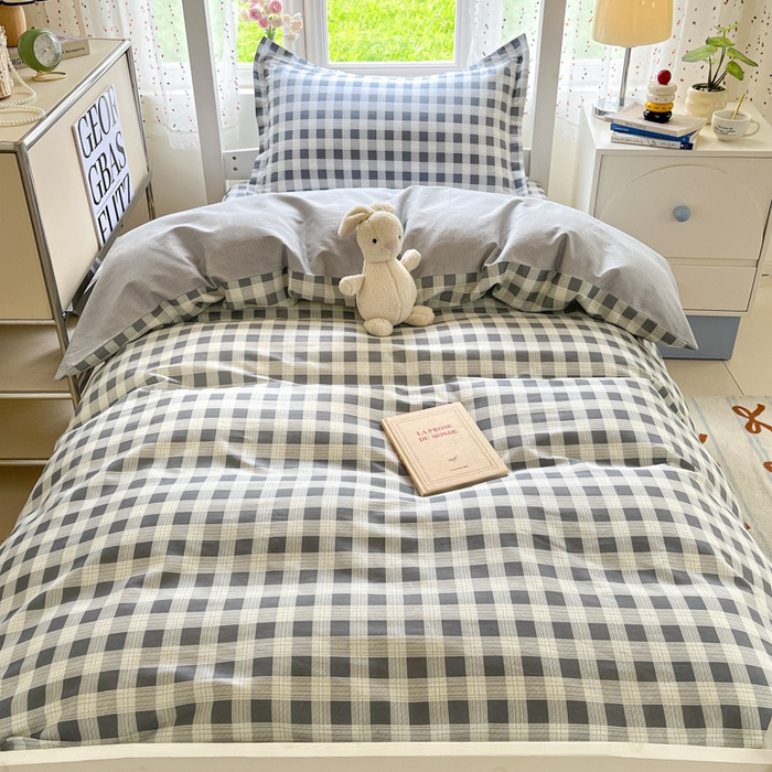 91家纺网 家纺一手货源 找家纺 莱通家纺 2025新款12868学生宿舍三件套 格瑞