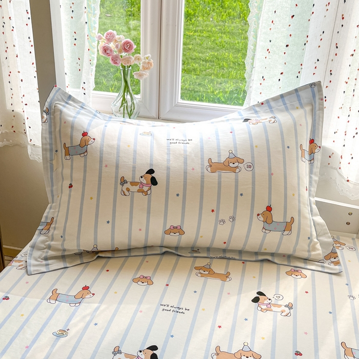 91家纺网 家纺一手货源 找家纺 莱通家纺 2025新款12868学生宿舍三件套 糖纸童年