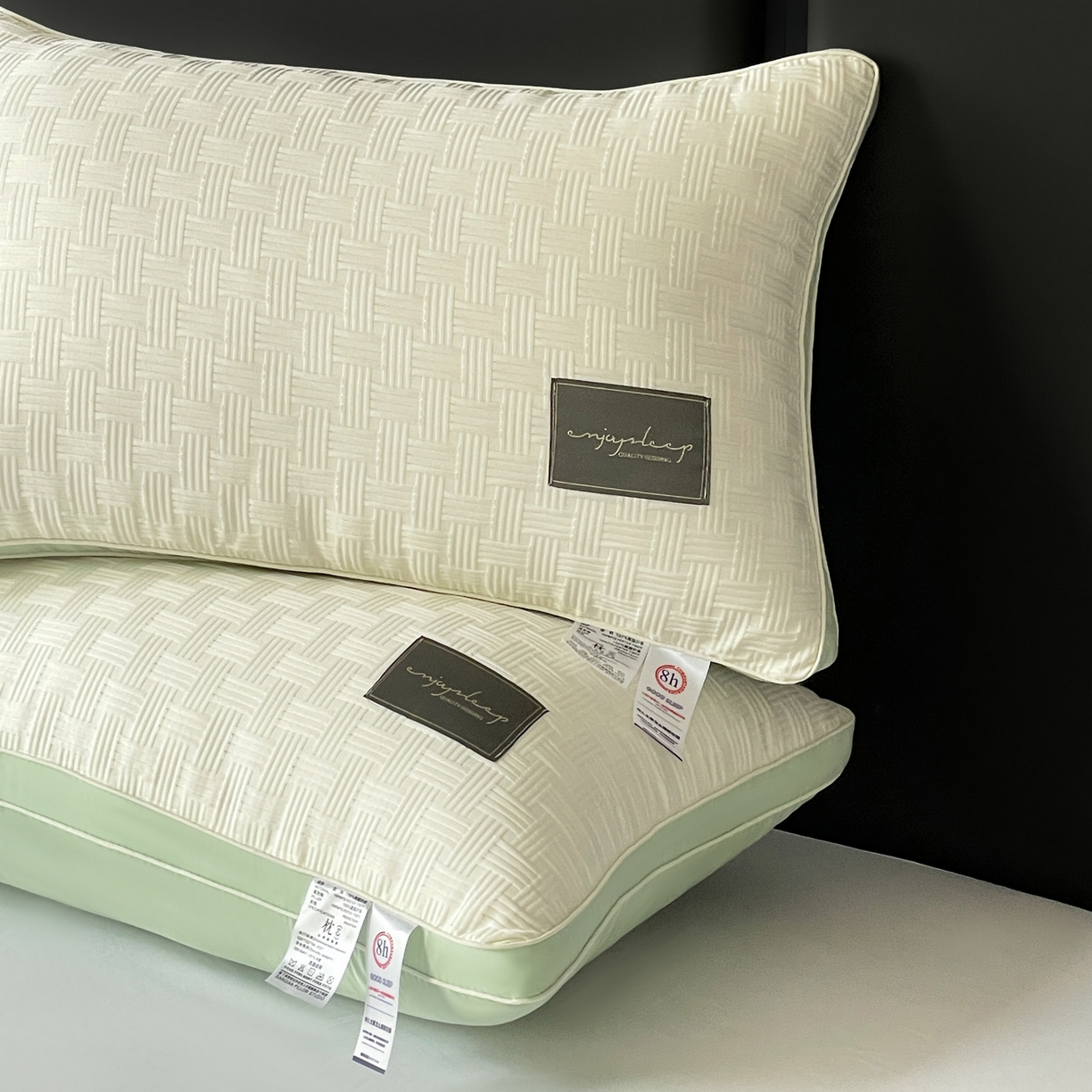 91家纺网 家纺一手货源 找家纺 （总）卓昌枕芯 2025新款立体华夫格针织提花枕枕头枕芯