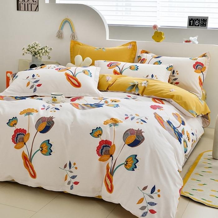 91家纺网 家纺一手货源 找家纺 （总）登登家纺 2025新款全棉单被套