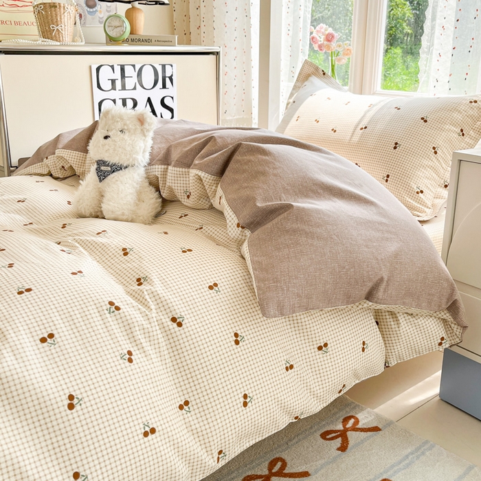 91家纺网 家纺一手货源 找家纺 莱通家纺 2025新款12868学生宿舍三件套 樱姿