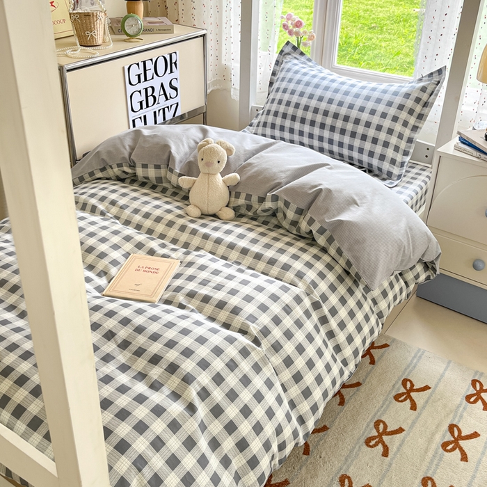 91家纺网 家纺一手货源 找家纺 莱通家纺 2025新款12868学生宿舍三件套 格瑞