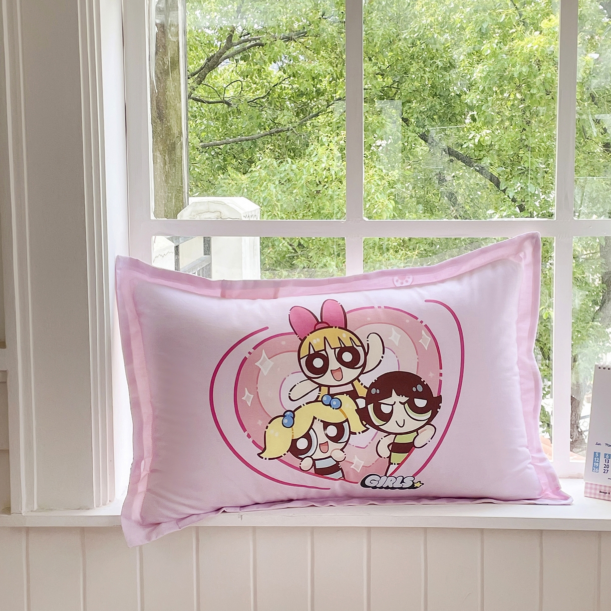 91家纺网 家纺一手货源 找家纺 浩诚 2025新款全棉纯棉大版卡通四件套 欢乐女侠