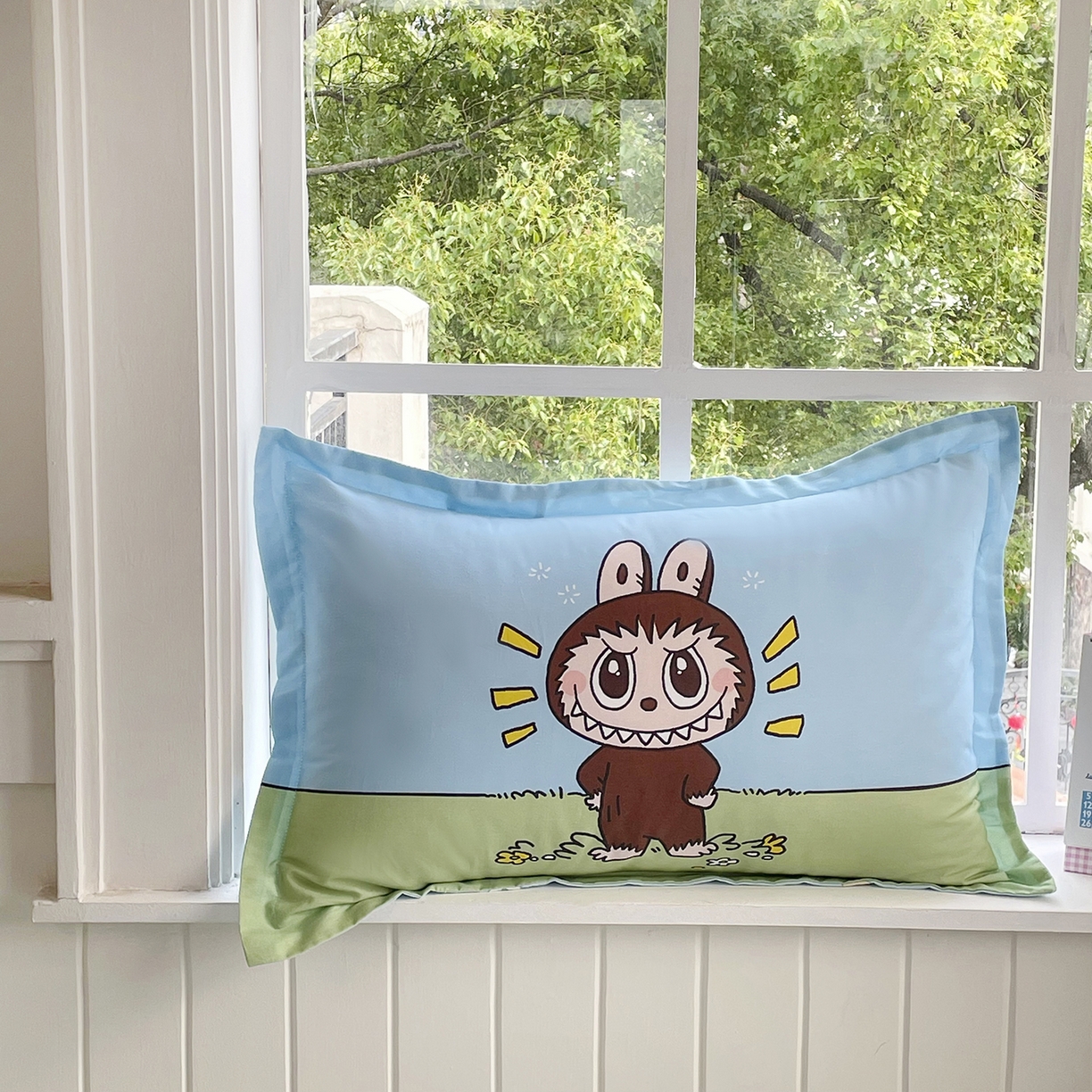 91家纺网 家纺一手货源 找家纺 浩诚 2025新款全棉纯棉大版卡通四件套 拉布拉布