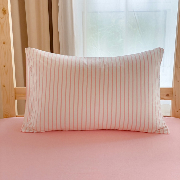 91家纺网 家纺一手货源 找家纺 玖弘家居 2025新款全棉纯棉色织水洗棉学生宿舍三件套四件套上下铺三件套 果粉条