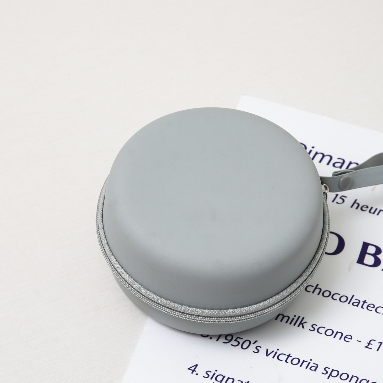 91家纺网 家纺一手货源 找家纺 天之悦家纺 2025新款凉感冰丝U型枕大头护颈枕枕头枕芯      岩石灰 29x30cm单枕/只