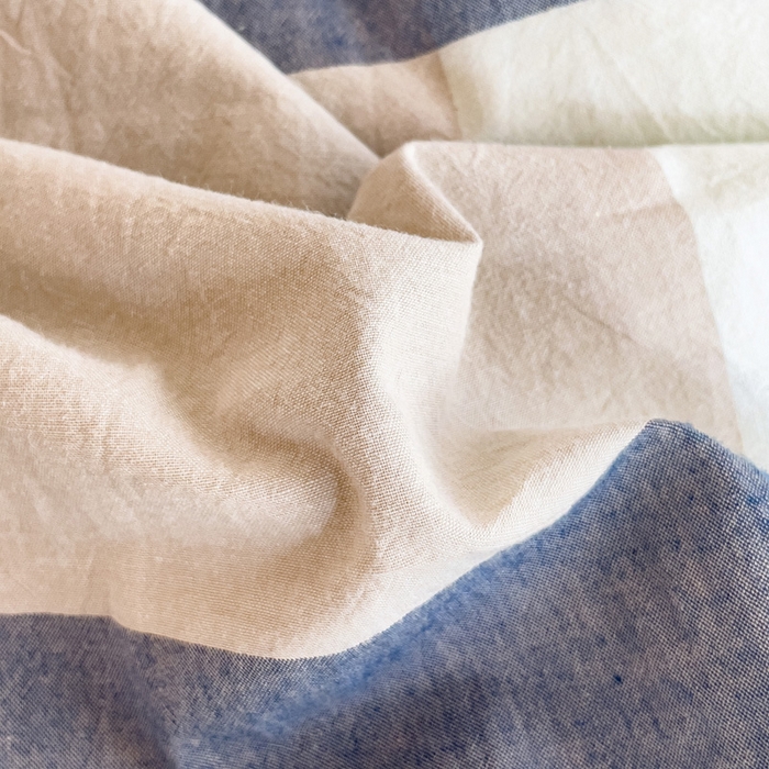 91家纺网 家纺一手货源 找家纺 玖弘家居 2025新款全棉纯棉色织水洗棉学生宿舍三件套四件套上下铺三件套 蓝大格