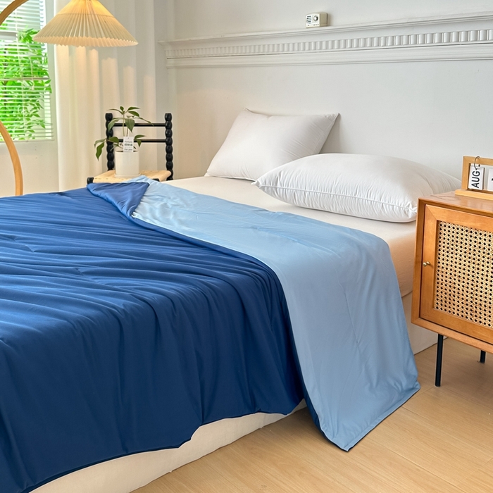 91家纺网 家纺一手货源 找家纺 （总）龙图家纺 2025春夏新款酒店同款星球深睡眠夏凉被空调被单夏被锦氨凉感丝被子被芯