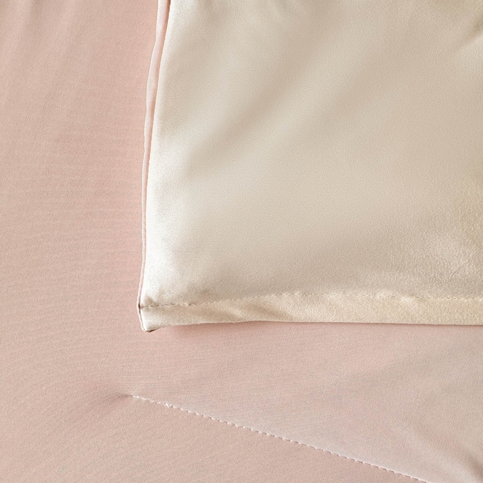 91家纺网 家纺一手货源 找家纺 龙图家纺 2025春夏新款星球深睡眠夏凉被空调被单夏被被子被芯 橘雾粉