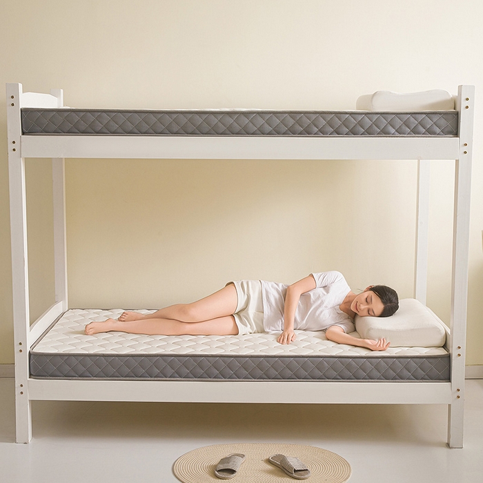 91家纺网 家纺一手货源 找家纺 （总）亿丁点床垫 2025春夏新款牛奶丝记忆棉格子床垫