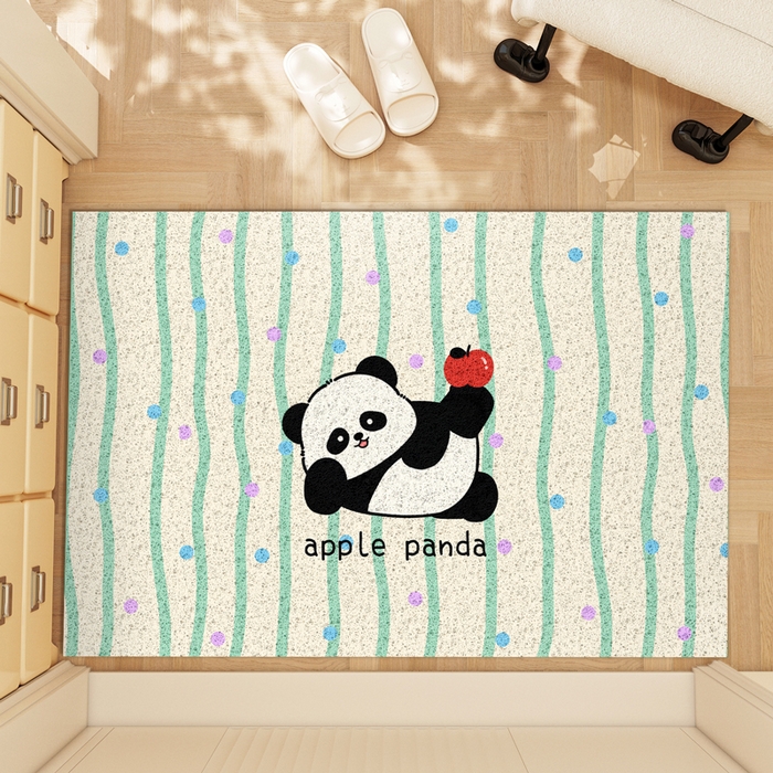 91家纺网 家纺一手货源 找家纺 卡初家居（原微来） 2025春夏新款加厚丝圈入户除尘地垫 哈基米-12