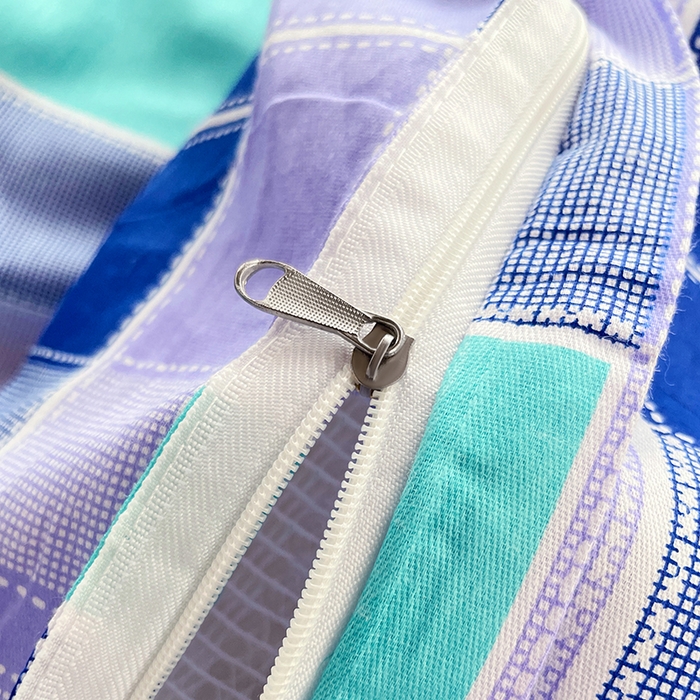 91家纺网 家纺一手货源 找家纺 锦润 2025新款印花12868全棉学生宿舍三件套纯棉六件套学生格