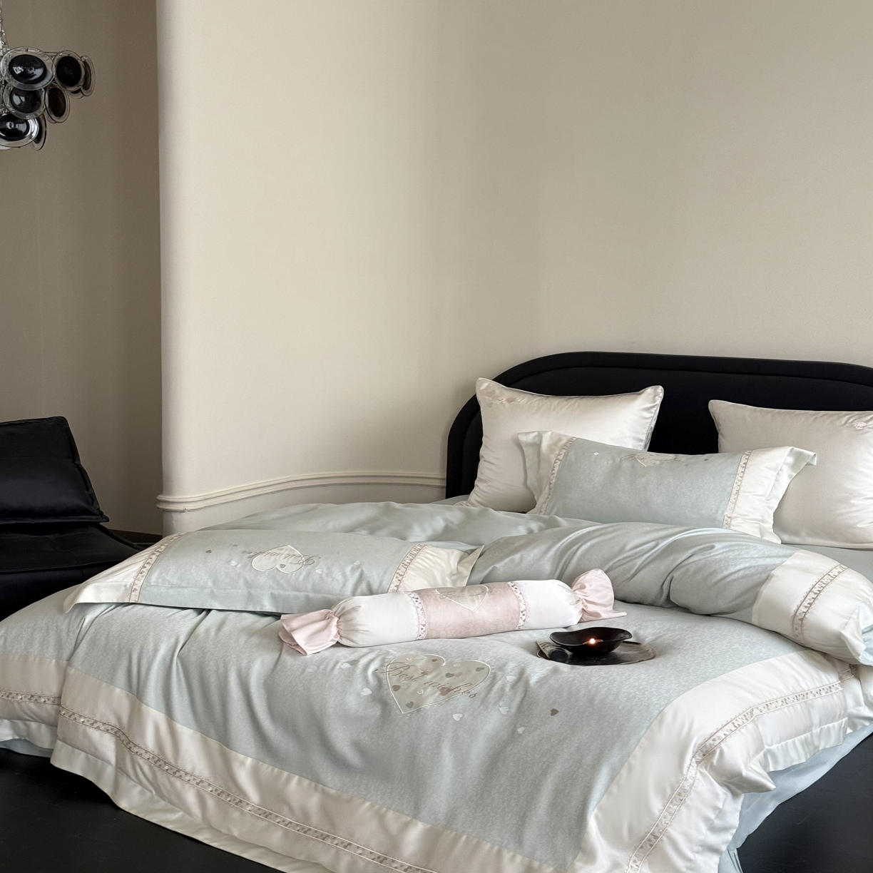 91家纺网 家纺一手货源 找家纺 （总）MIU缪家居 2025新款100支超柔天丝棉四件套-艾琳娜 艾琳娜系列