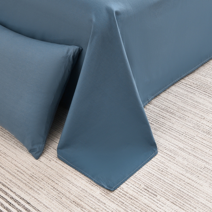 91家纺网 家纺一手货源 找家纺 （总）宇彬家纺 2025新款13374全棉纯棉母婴级简约轻奢小清新纯色单被套