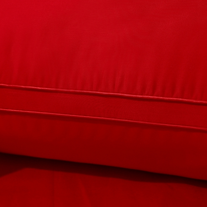 91家纺网 家纺一手货源 找家纺 珍贝家纺 2025新款婚庆枕大红枕芯结婚专用枕头枕芯 love 多多 48x74cm/只