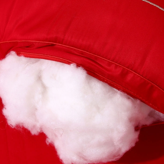 91家纺网 家纺一手货源 找家纺 珍贝家纺 2025新款婚庆枕大红枕芯结婚专用枕头枕芯 百年好合 48x74cm/只