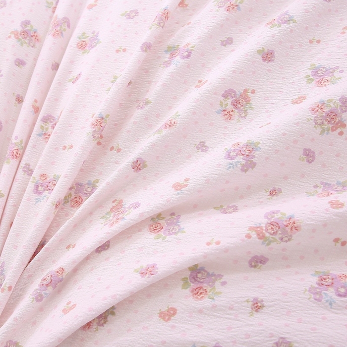 91家纺网 家纺一手货源 找家纺 衿成家纺 2025新款A类双层纱蕾丝花边床裙四件套 相思-樱桃红