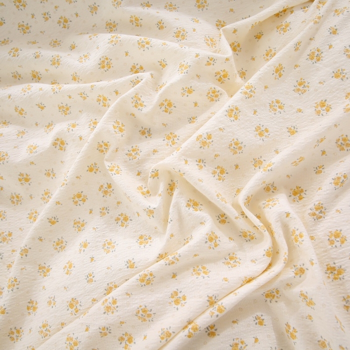 91家纺网 家纺一手货源 找家纺 衿成家纺 2025新款A类双层纱蕾丝花边床裙四件套 栀子海