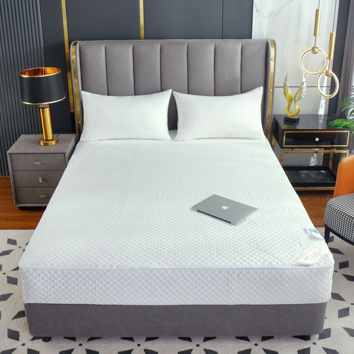 91家纺网 家纺一手货源 找家纺 （总）衿成家纺 2025新品清雅全棉六面全包床笠