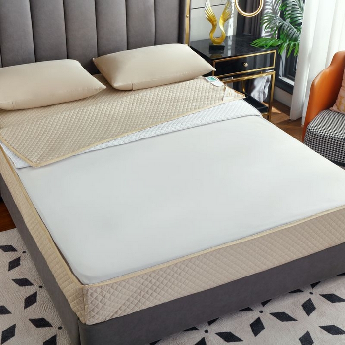 91家纺网 家纺一手货源 找家纺 衿成家纺 2025新品清雅全棉六面全包床笠 全棉六包清雅驼