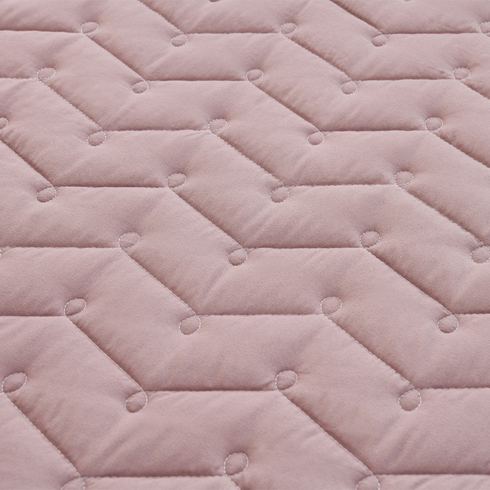 91家纺网 家纺一手货源 找家纺 衿成家纺 2025新款磨毛夹棉全包防水床笠 六面防水豆沙