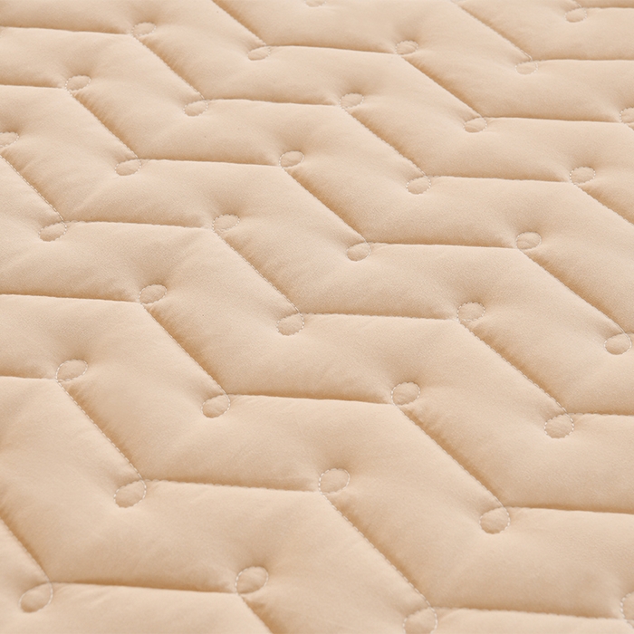 91家纺网 家纺一手货源 找家纺 衿成家纺 2025新款磨毛夹棉全包防水床笠 六面防水卡其