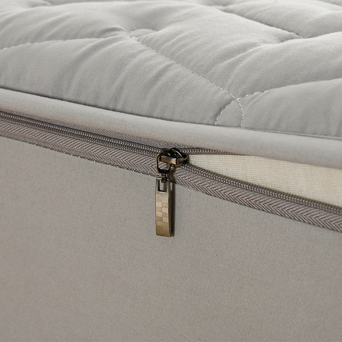 91家纺网 家纺一手货源 找家纺 衿成家纺 2025新款磨毛夹棉全包防水床笠 六面防水烟灰