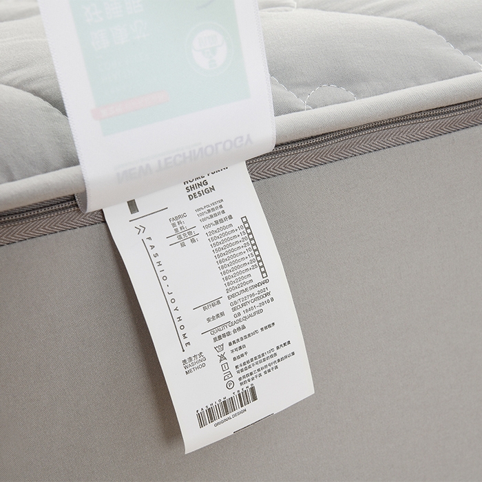 91家纺网 家纺一手货源 找家纺 衿成家纺 2025新款磨毛夹棉全包防水床笠 六面防水烟灰