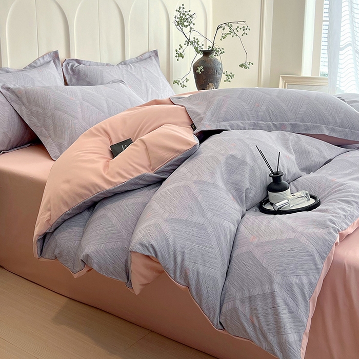 91家纺网 家纺一手货源 找家纺 悦织湾家纺 2025爆款上新【全棉60S长绒棉】100%全棉60S长绒棉四件套纯棉印花床上用品34件套轻奢北欧公主风 菲尔德