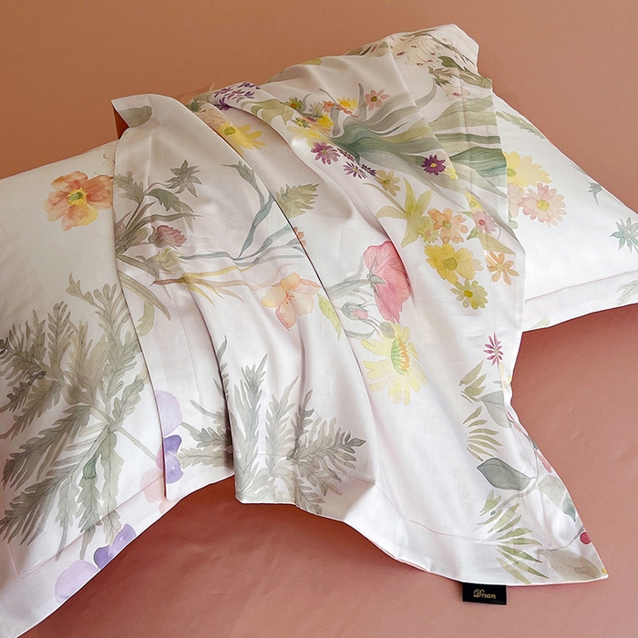 91家纺网 家纺一手货源 找家纺 悦织湾家纺 2025爆款上新【全棉60S长绒棉】100%全棉60S长绒棉四件套纯棉印花床上用品34件套轻奢北欧公主风 山城之恋