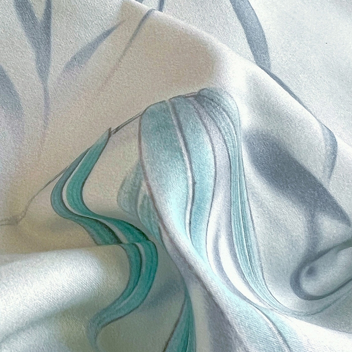 91家纺网 家纺一手货源 找家纺 悦织湾家纺 2025爆款上新【全棉60S长绒棉】100%全棉60S长绒棉四件套纯棉印花床上用品34件套轻奢北欧公主风 竹影诗叶